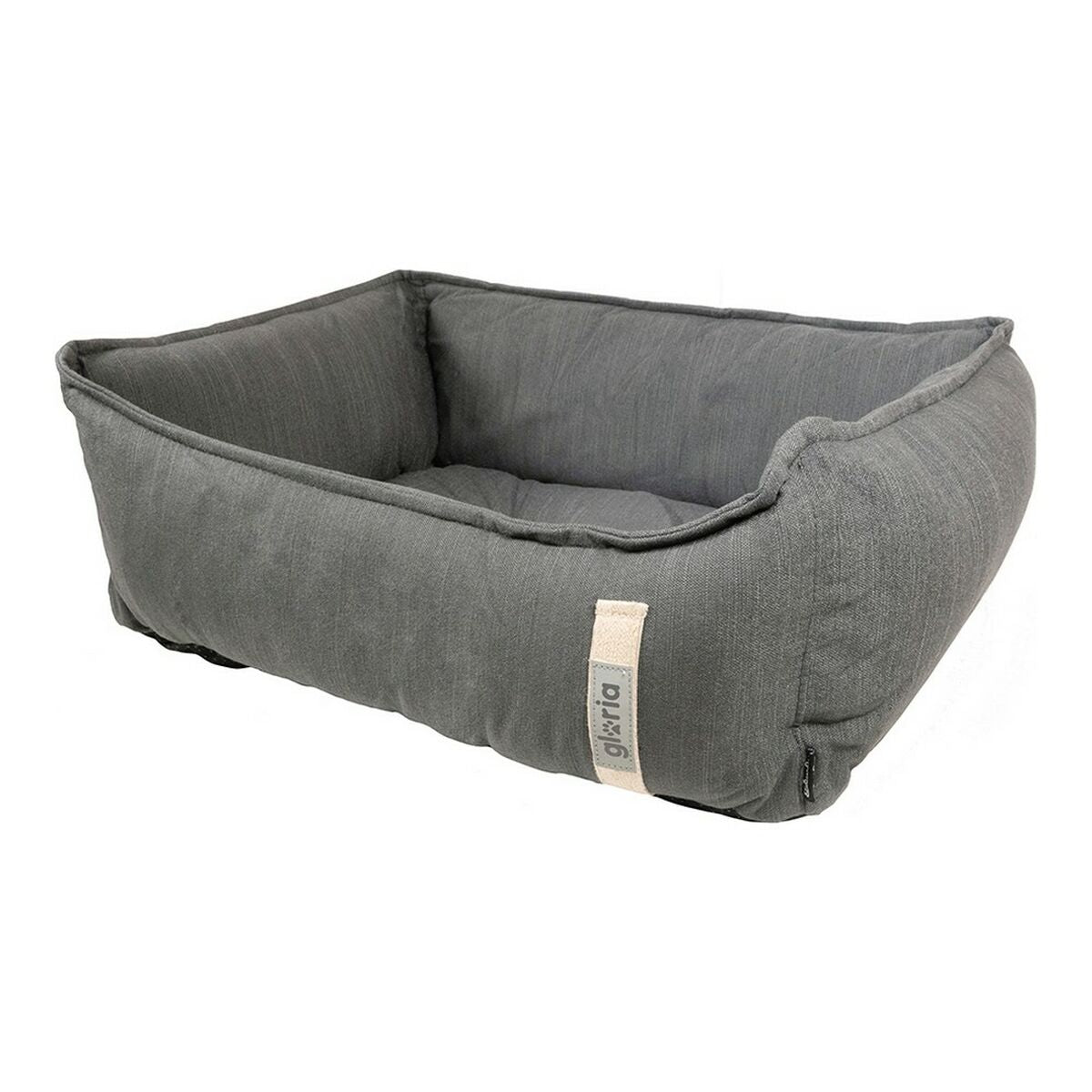 Panier pour chien Gloria GREEN DREAMS – Gris 68 × 56 cm